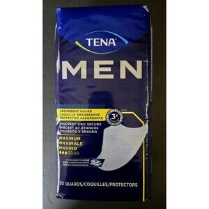 TENA 50600 Men Leakage Protection Bladder Control Pad, MaximumPack of 20 New